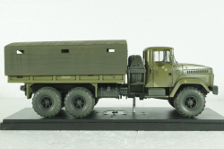 Краз-6322 с тентом, камуфляж, Modellux 1:43