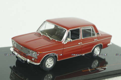 Ваз-2103 Жигули, Saloon 1980 red, Lada 1500, CLC570, IXO 1:43