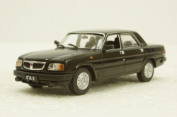 Газ-3110 Волга, черный Автолегенды СССР и Соцстран №189 1:43