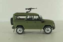 Уаз-3153Г (ТС-3132) Гусар 2013, хаки,  AUNS007, Автолегенды, Уаз на службе №7, 1:43