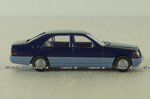  Mercedes S 500  (W140) 1991, blue, 1580320, Wiking 1:87