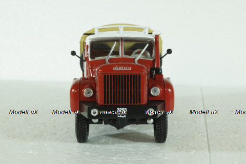 Berliet GBC 8M 6x6 Truck Telonato 3-ASSI, Berliet Collection, Hachette 1:43