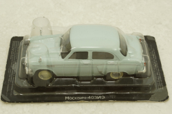 Москвич-403ИЭ голубой Автолегенды СССР №141 1:43