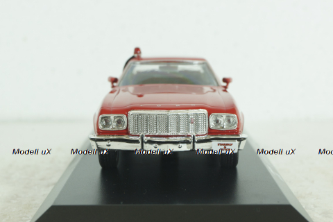 Ford Gran Torino  from movie Starsky & Hutch 1976 red/white, 86442, Greenlight 1:43