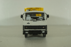 МАЗ-6422 (ранний) с п/прицепом самосвалом МАЗ-9506-20  1990, серый/желтый, Автоистория 1:43