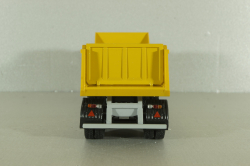 МАЗ-6422 (ранний) с п/прицепом самосвалом МАЗ-9506-20  1990, серый/желтый, Автоистория 1:43