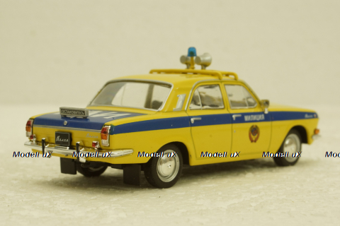 Газ-24 Волга Милиция, Автолегенды СССР Спецвыпуск №1, 1:43