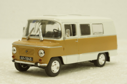 Nysa 521 белый/коричневый, Автолегенды СССР и Соцстран №162 1:43 С журналом!