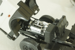 МАЗ-6422 (ранний) с п/прицепом самосвалом МАЗ-9506-20  1990, серый/желтый, Автоистория 1:43