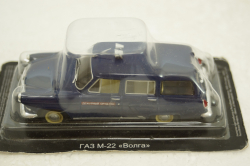 Газ-М22 Волга Милиция синий, Автолегенды Спецвипуск №8 1:43