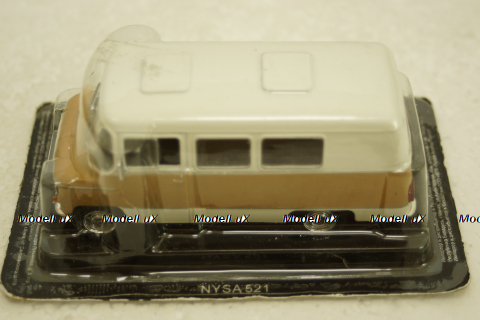 Nysa 521 белый/коричневый, Автолегенды СССР и Соцстран №162 1:43
