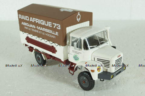 Berliet L64 Truck Telonato N4 Rally, Berliet Collection, Hachette 1:43