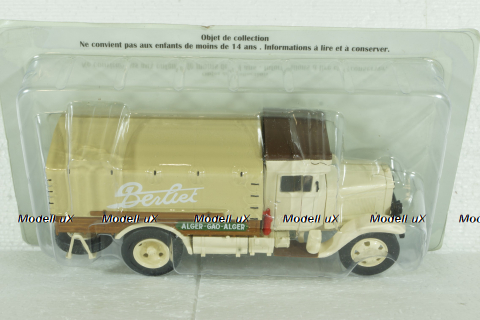 Berliet GVL 28 Truck Diesel Telonato, Berliet Collection, Hachette 1:43