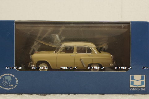 Москвич-402, К черному морю, 1957г., VVM021, VVM 1:43