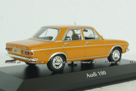 Audi 100 (C1) 1969, orange, 940019100, Maxichamps 1:43