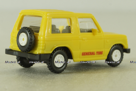Mitsubishi Pajero "General Tire", yellow, 30350, Rietze  1:87