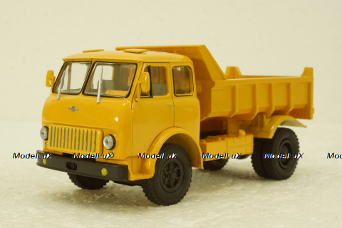 Маз-503Б самосвал жовтий, Н756, Наш Автопром 1:43