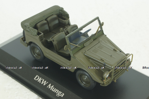 DKW Munga, 1955, green satin, 940016100, Maxichamps 1:43