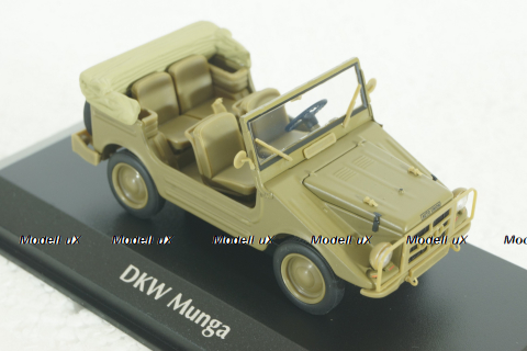 DKW Munga 1955, Khakigrey Satin, 940016101, Maxichamps 1:43
