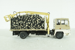 Berliet GR 280 TRUCK TRANSPORT DE BOIS AVEC GRU, Berliet Collection, Hachette 1:43 Уценка!