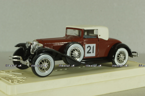Cord L29 Coupe 1929, red, Solido 1:43