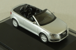 Audi A3 Cabriolet (8P), 2006 Silver, 501.08.033.12, Herpa 1:87
