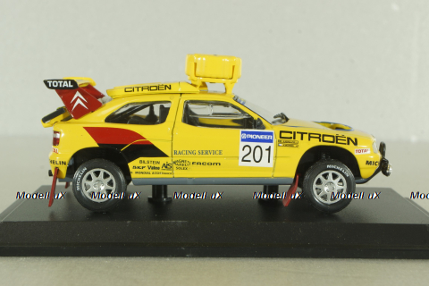 Citroen ZX Rallye Raid #201 Paris-Dakar 1991 A.VATANEN - B. BERGLUND, Norev 1:43