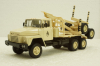Краз-6437 лесовоз бежевый, Н729, Наш Автопром 1:43
