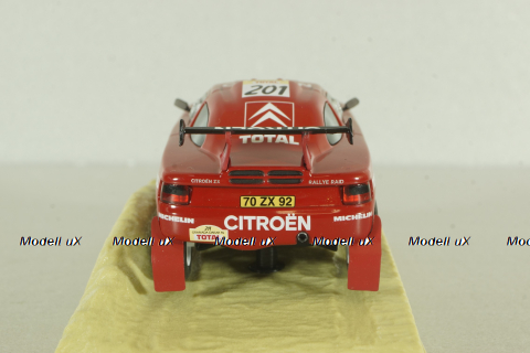 Citroen ZX Rallye Raid #201 Paris-Dakar 1996 P.Lartigue - M.Perrin, Norev 1:43