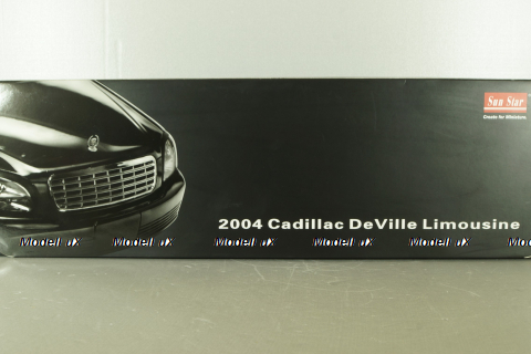 Cadillac Deville Limousine black, SUN4231, SunStar 1:18