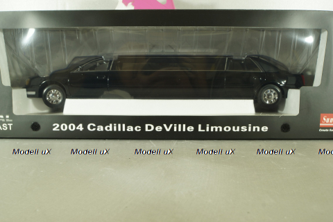 Cadillac Deville Limousine black, SUN4231, SunStar 1:18