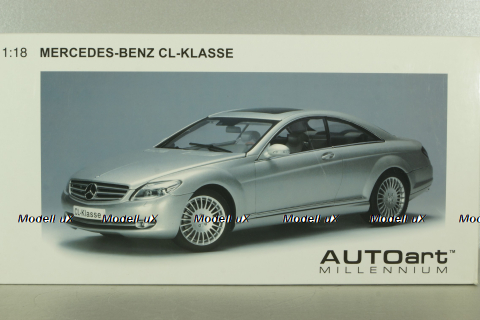 Mercedes CL 500 (C216) 2006, silver, 76164, AutoArt 1:43