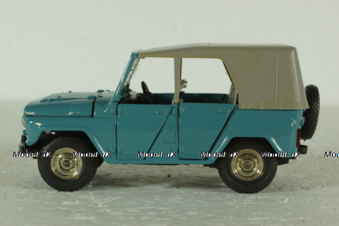 Уаз-469, А34, бирюзовый №3, Тантал/Радон 1:43
