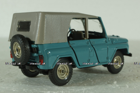 Уаз-469, А34, бирюзовый №3, Тантал/Радон 1:43