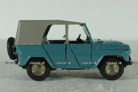 Уаз-469, А34, бирюзовый №3, Тантал/Радон 1:43