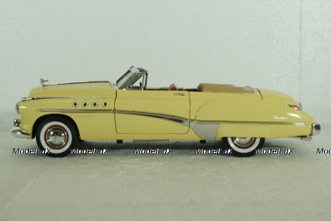 Buick Roadmaster Convertible, from movie Rain Man 1949, yellow, 13616, Greenlight 1:18