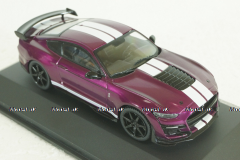 Ford Mustang Shelby GT 500, 2020,  candy purple, 4311510, Solido 1:43