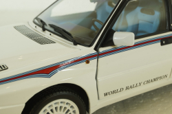 Lancia Rallye Delta HF Integrale 6, white, KYO8344E0, Kyosho 1:18