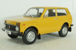 Ваз-2121 Нива 1980, Lada Niva yellow, MCG18254, MCG 1:18