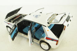 Lancia Rallye Delta HF Integrale 6, white, KYO8344E0, Kyosho 1:18