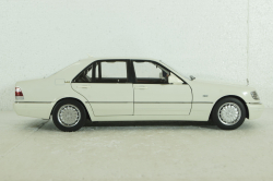Mercedes S600 (W140), 1994 white, MM140WT, Mission Model 1:18