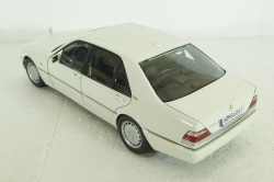 Mercedes S600 (W140), 1994 white, MM140WT, Mission Model 1:18