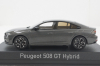 Peugeot 508 GT Hybrid 2023, selenium grey, 475833, Norev 1:43