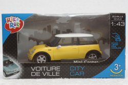 Mini Cooper, yellow, 107977, Rik&Rok (Cararama) 1:43