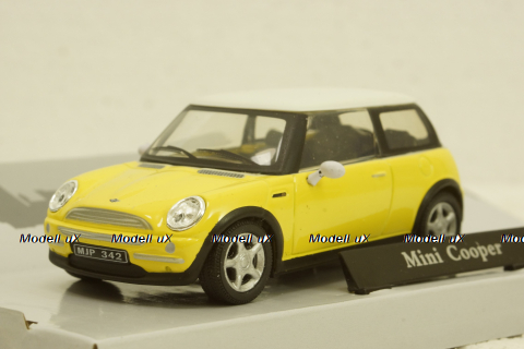 Mini Cooper, yellow, 107977, Rik&Rok (Cararama) 1:43