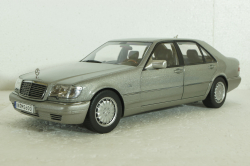 Mercedes S600 (W140), 1994 grey, MM140GR, Mission Model 1:18 Уценка!