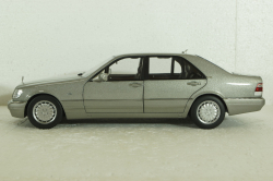 Mercedes S600 (W140), 1994 grey, MM140GR, Mission Model 1:18 Уценка!