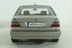 Mercedes S600 (W140), 1994 grey, MM140GR, Mission Model 1:18 Уценка!