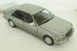 Mercedes S600 (W140), 1994 grey, MM140GR, Mission Model 1:18 Уценка!