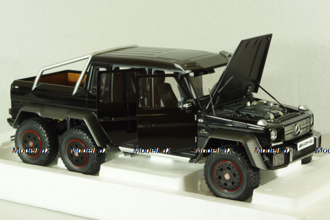 Mercedes G63 AMG 6x6 black, 76306, Autoart 1:18